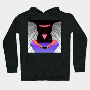 Psychedelic Lovers Surrealist Eye Trippy Design Hoodie